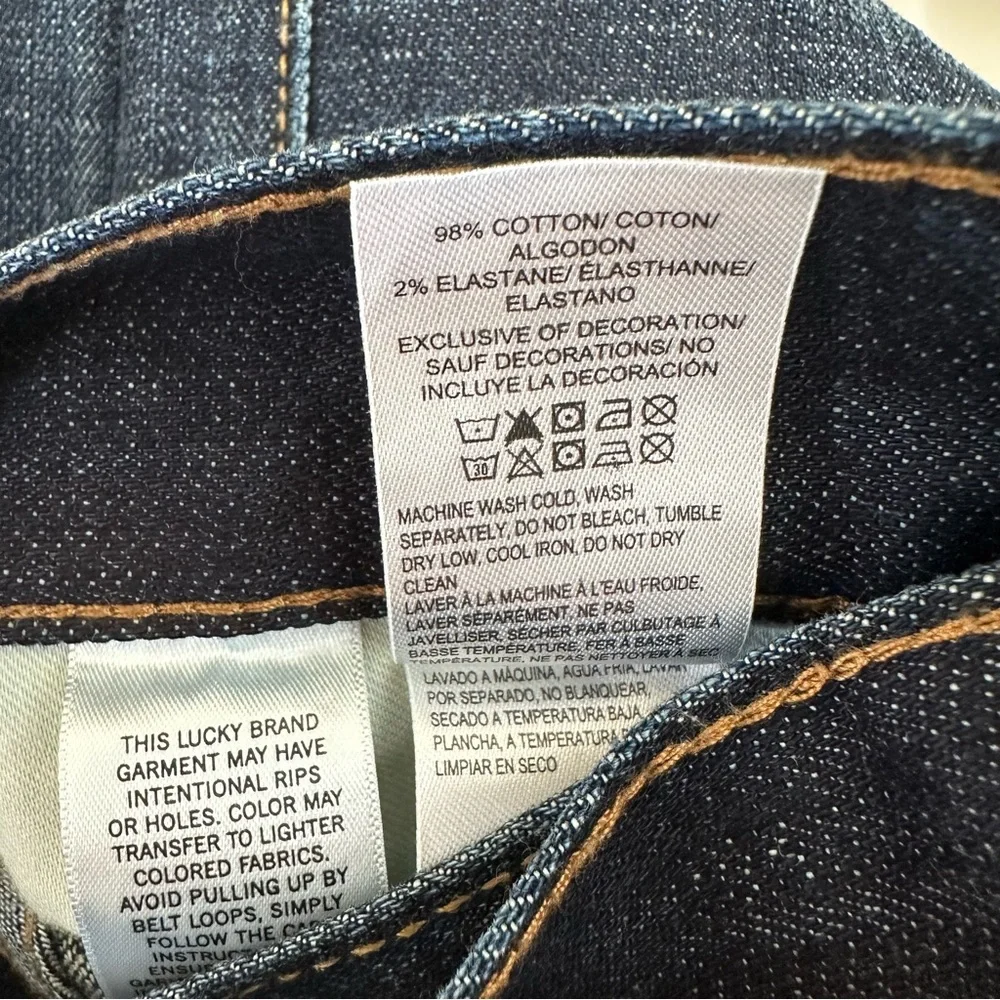 Lucky Brand Jeans Men's 329 Classic Straight Leg Dark Blue Jeans 30X32